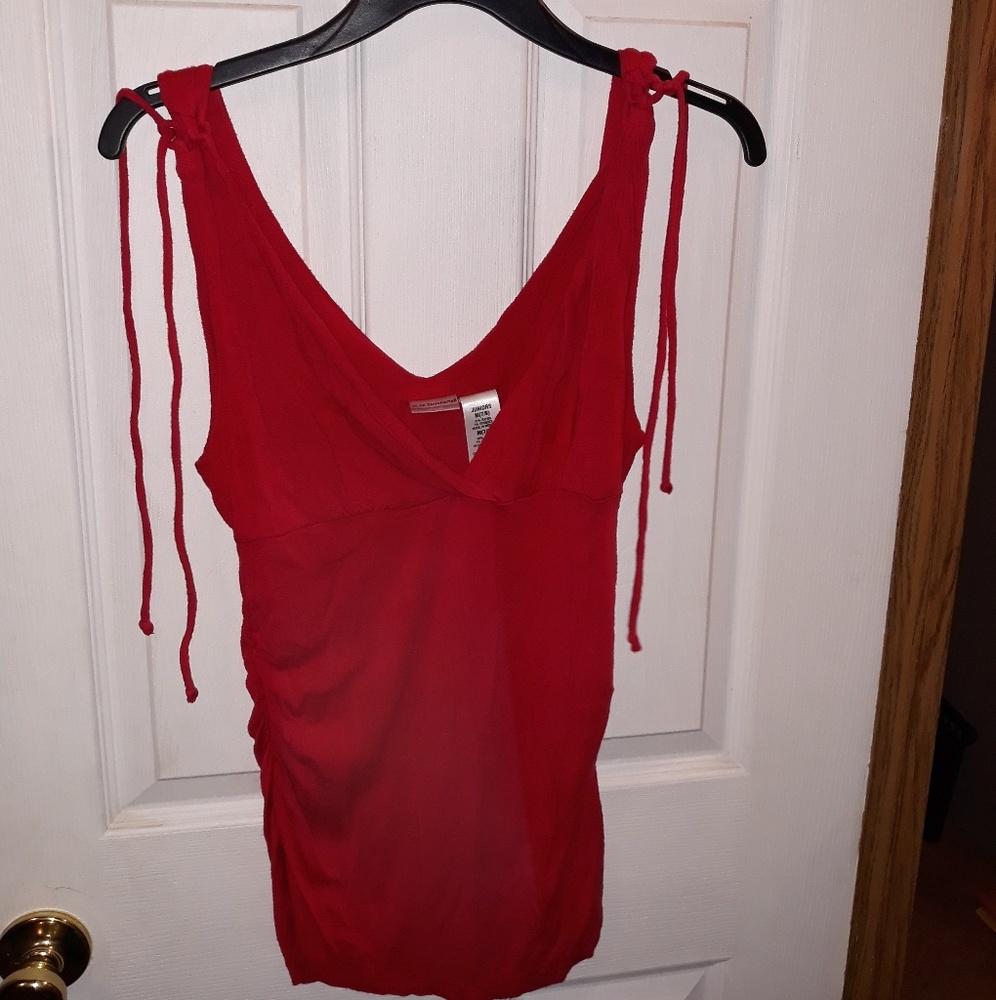 Deep v neck tank